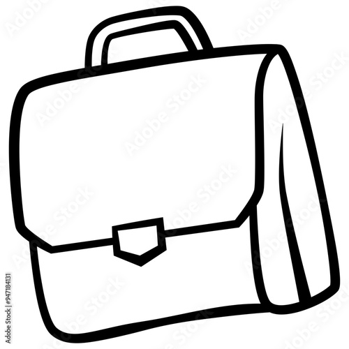 Briefcase for business and professional use, representing career and office work.