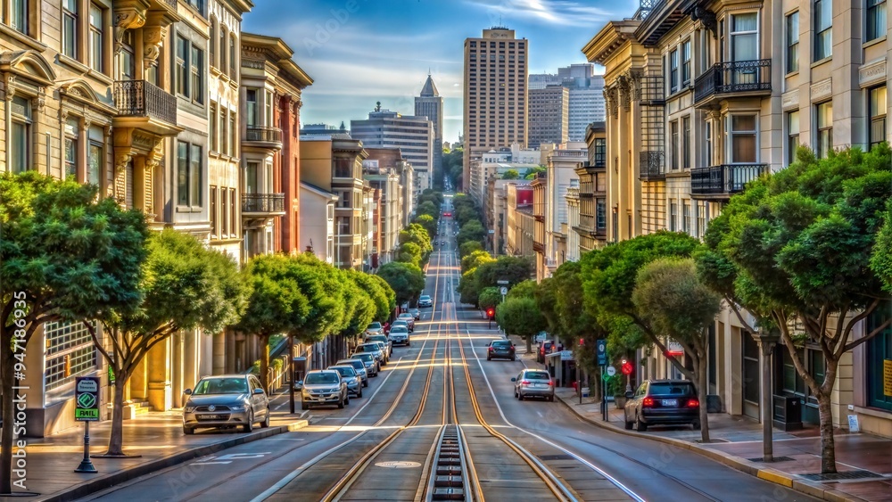 Obraz premium Street Snap, NO people, San Francisco