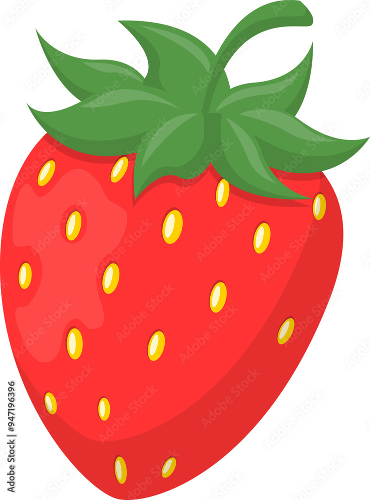 Obraz premium Fresh fruit straberry