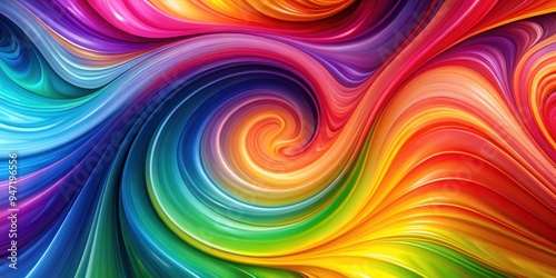 Wallpaper Mural Abstract colorful background with vibrant swirls and gradients, colorful, abstract, background, vibrant, swirls, gradients Torontodigital.ca