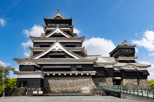 完全復旧した熊本城天守閣 photo