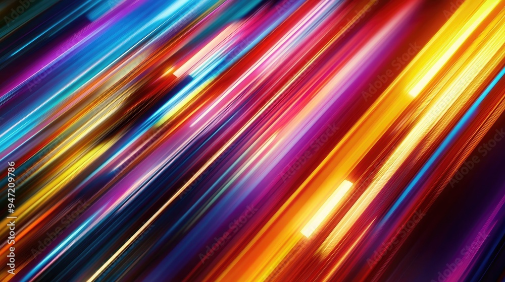 Abstract colorful thin wood lines on a dynamic futuristic background, creating a vibrant and energetic composition Abstract colorful thin wood lines on a dynamic futuristic background, creating a vibrant and energetic composition