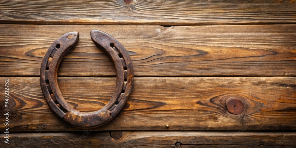 horseshoe on a rustic wooden background, luck, metal, equestrian, superstition, symbol, traditional, iron, protection horseshoe on a rustic wooden background, luck, metal, equestrian, superstition, symbol, traditional, iron, protection