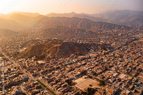 Panoramic view of San Juan de Lurigancho - Lima.
