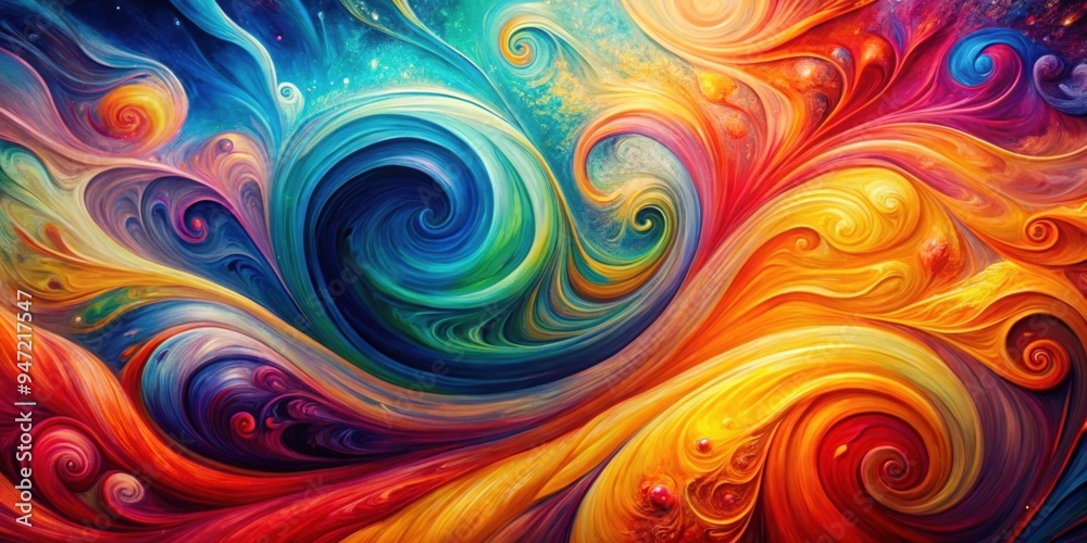 Abstract swirls of vibrant colors on canvas , abstract, colorful, artwork, swirl, canvas, vibrant, design, creative Abstract swirls of vibrant colors on canvas , abstract, colorful, artwork, swirl, canvas, vibrant, design, creative