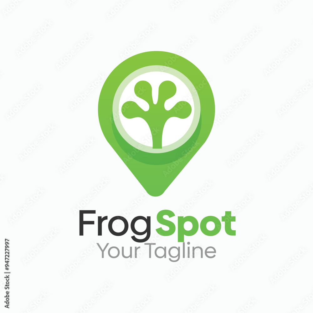Frog Spot Logo Design Template. Good for Business, Agency, Community and Organization Frog Spot Logo Design Template. Good for Business, Agency, Community and Organization
