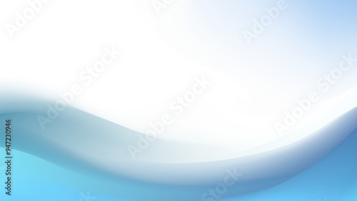 Abstract design with soft, blurred liquid waves, perfect for creating elegant and calming visuals