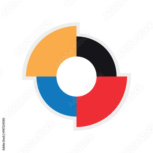 Infographic Circle Chart Free Download Infographic Circle Chart - GFXLoad