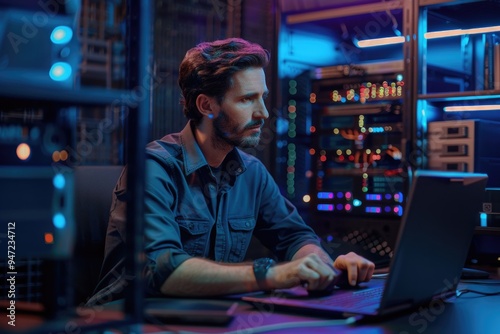 A person sitting at a desk with a laptop and possibly getting work done