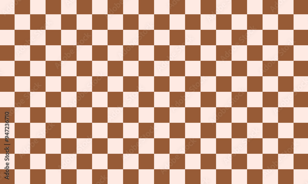 A simple checkered pattern background. The design is traditional yet modern.Brown,Beige. A simple checkered pattern background. The design is traditional yet modern.Brown,Beige.