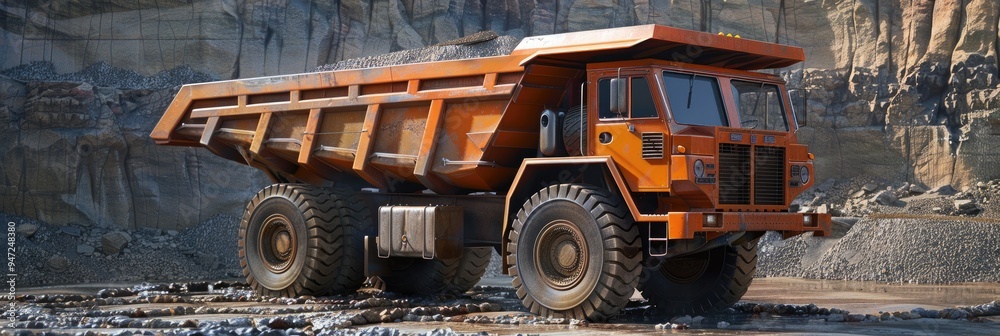 Robust mining transport vehicle Robust mining transport vehicle