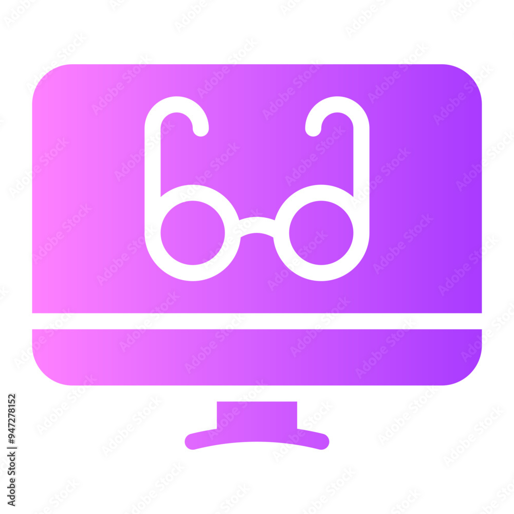 reading mode gradient icon reading mode gradient icon