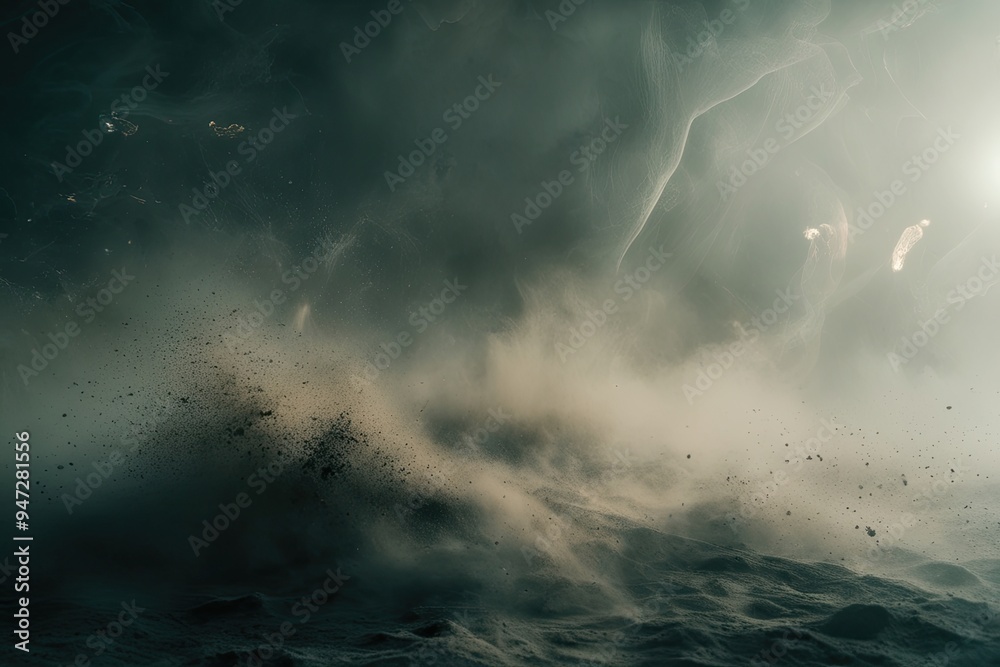 Cinematic Dust and Light Effects in Textured Fields with Ethereal Elements Cinematic Dust and Light Effects in Textured Fields with Ethereal Elements