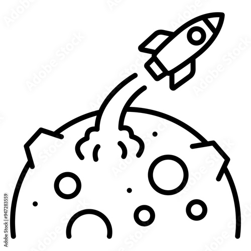 Launch Line Icon