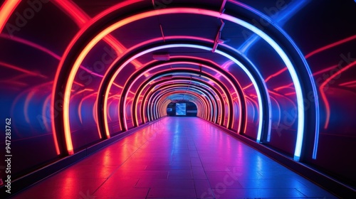 Neon Tunnel