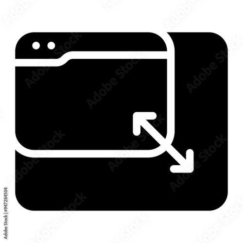 resize glyph icon