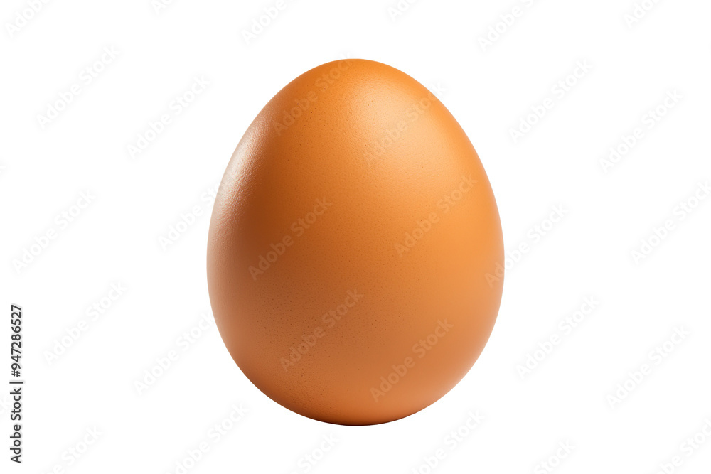 An egg isolated on clear white background An egg isolated on clear white background