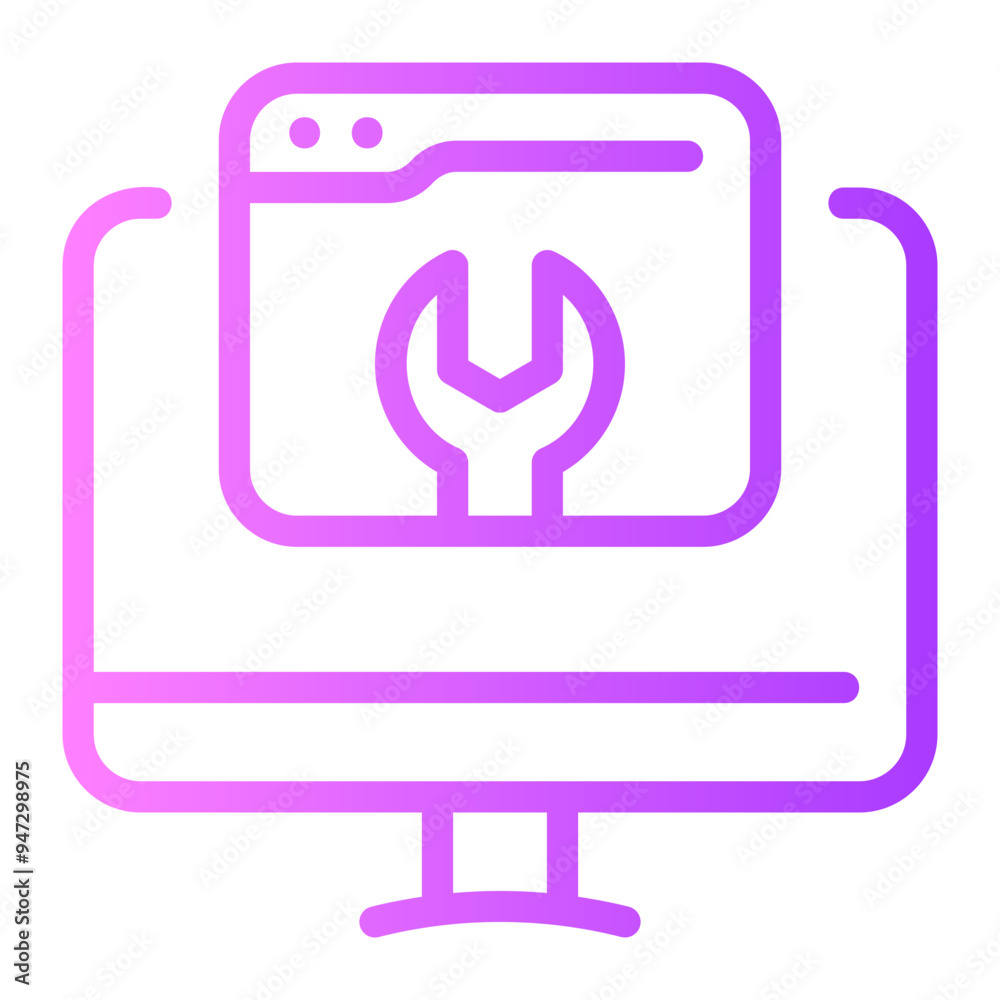 optimization gradient icon optimization gradient icon