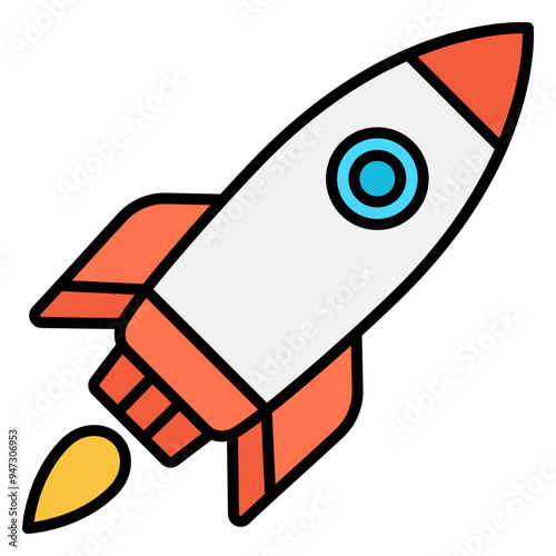 Rocket  Filled Icon Filled Icon