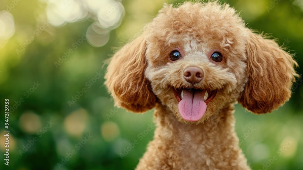 Adorable Poodle Portrait Adorable Poodle Portrait