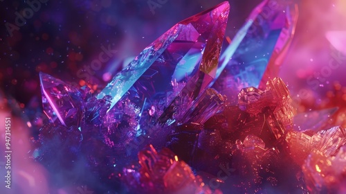 Precious crystals are often used in jewelry-making for their beauty. Their unique shapes and colors make them highly sought after.