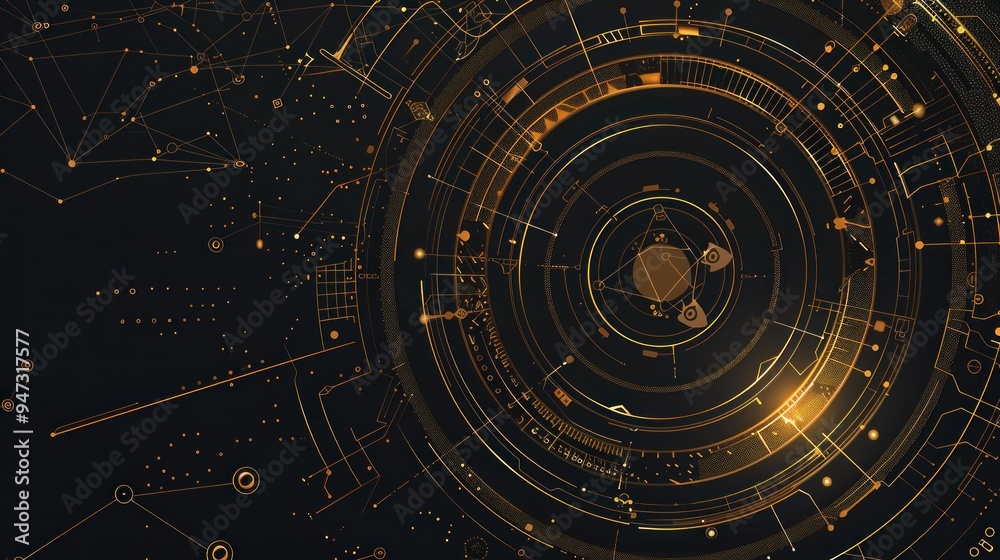 Abstract Geometric Gold on Black Background - Lines, Circles and Minimalist Design - Abstract Art, Geometric Patterns, Black and Gold, Modern Art, Minimalism Abstract Geometric Gold on Black Background - Lines, Circles and Minimalist Design - Abstract Art, Geometric Patterns, Black and Gold, Modern Art, Minimalism