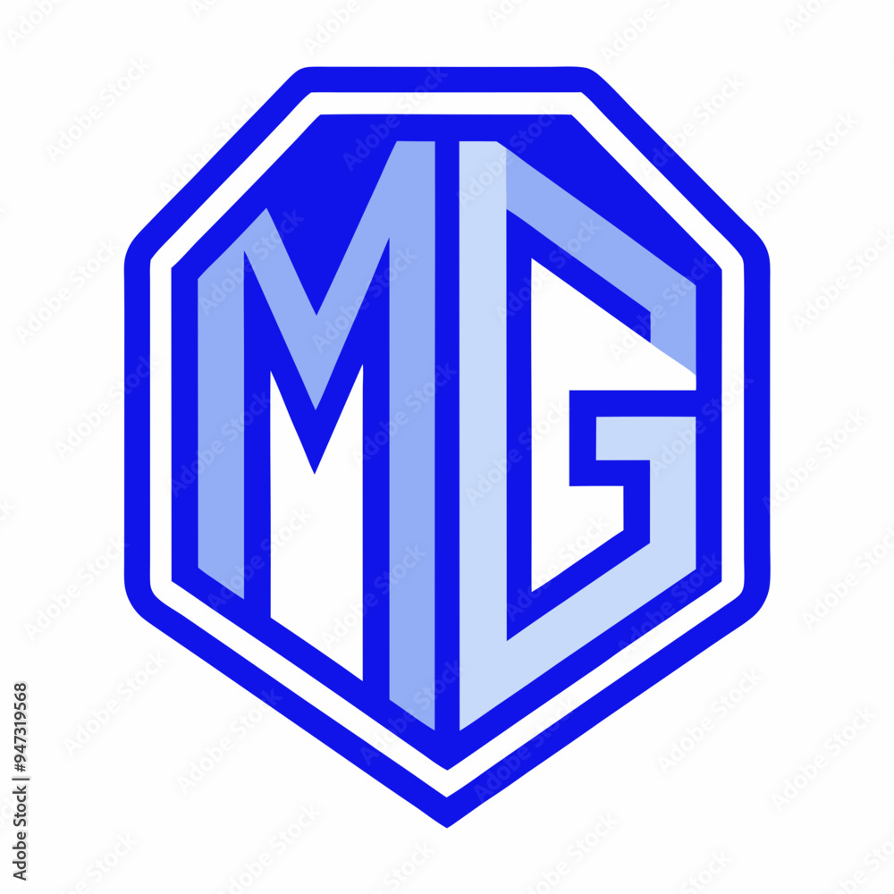 A concise rewrite could be MG Logo Art - Vector Design Illustration A concise rewrite could be MG Logo Art - Vector Design Illustration