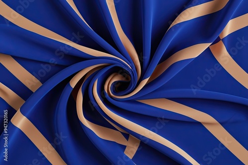Wallpaper Mural Elegant Royal Blue Chiffon Skirt Fabric Texture Background for Fashion Design Torontodigital.ca