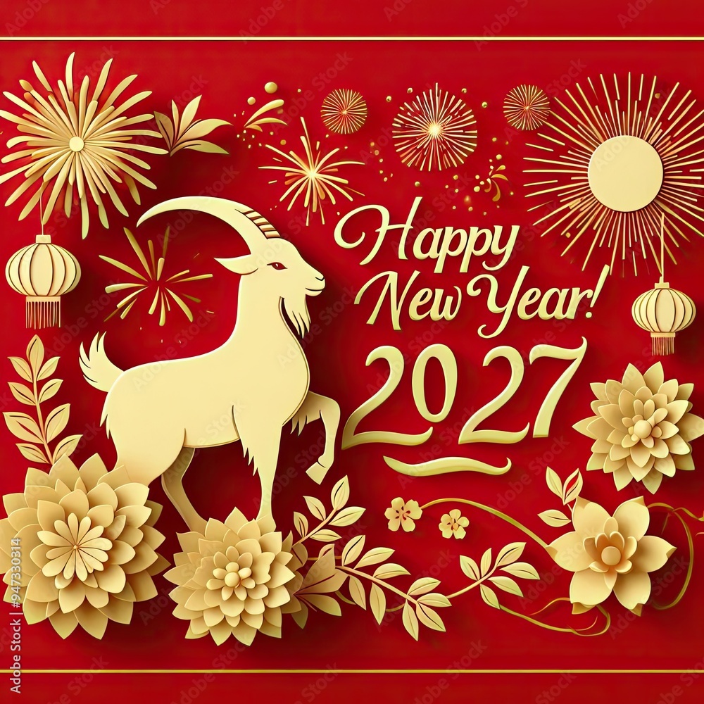 2027 Chinese New Year: Year of the Goat Celebration with Generative AI. 2027 Chinese New Year: Year of the Goat Celebration with Generative AI.