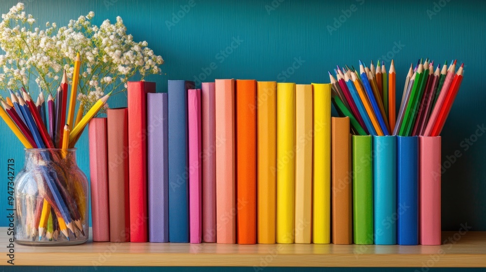 Rainbow Book Display Rainbow Book Display