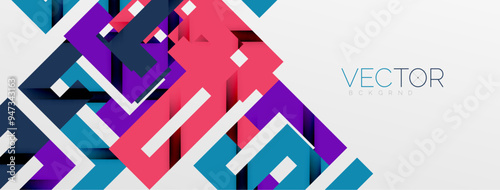 Color bend lines with shadow texture effect. Vector Illustration For Wallpaper, Banner, Background, Card, Book Illustration, landing page