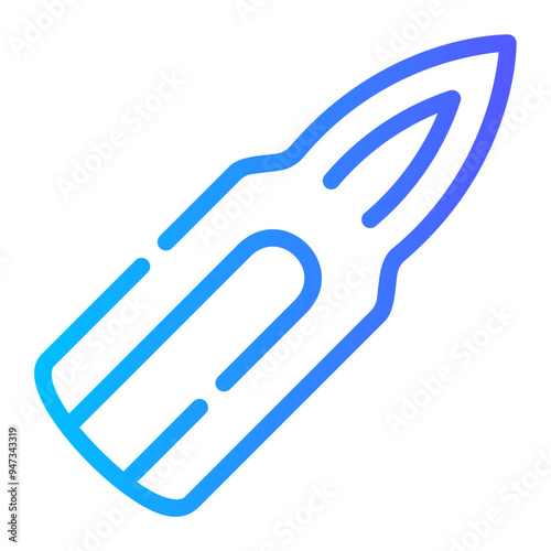 bullet Line Gradient Icon