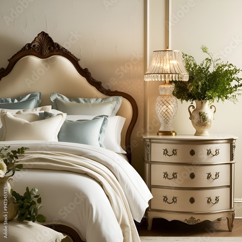 Charming and nice decorated bedroom