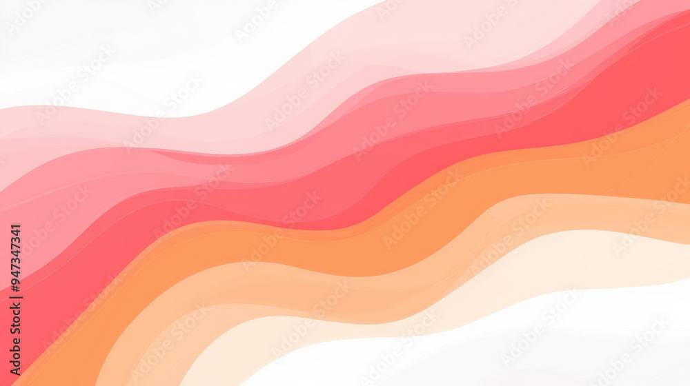 Fototapeta premium Vibrant color gradients blend seamlessly to create a modern abstract background, perfect for digital projects.