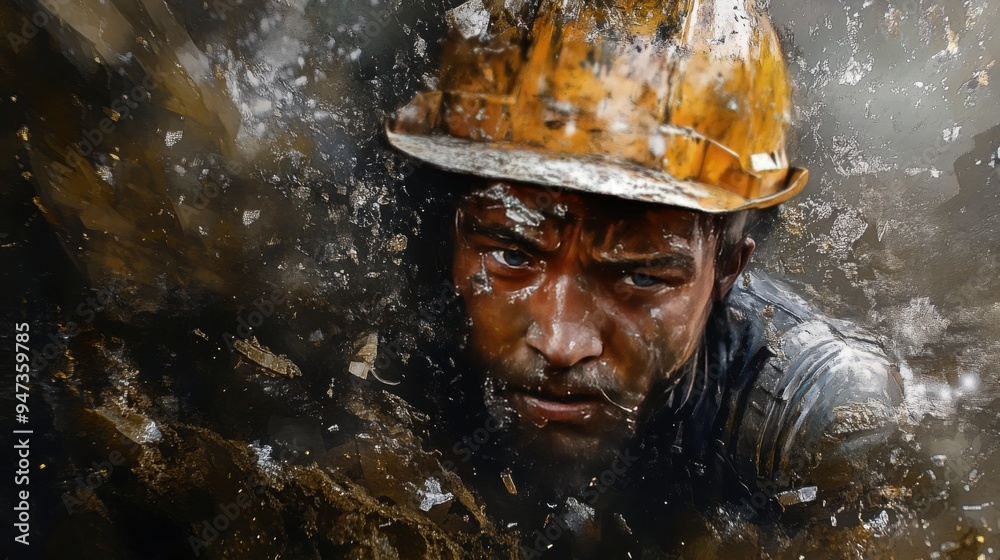gold mining worker, 16:9 gold mining worker, 16:9