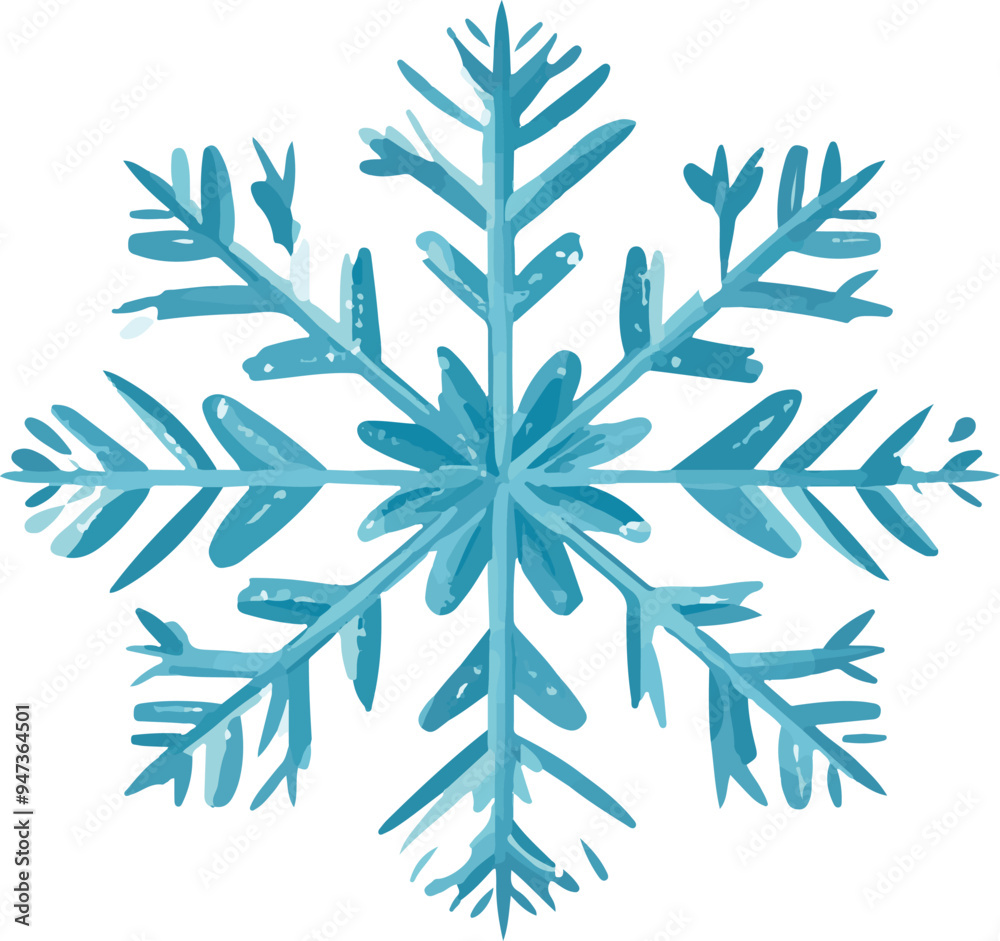 Snowflake Illustration Snowflake Illustration