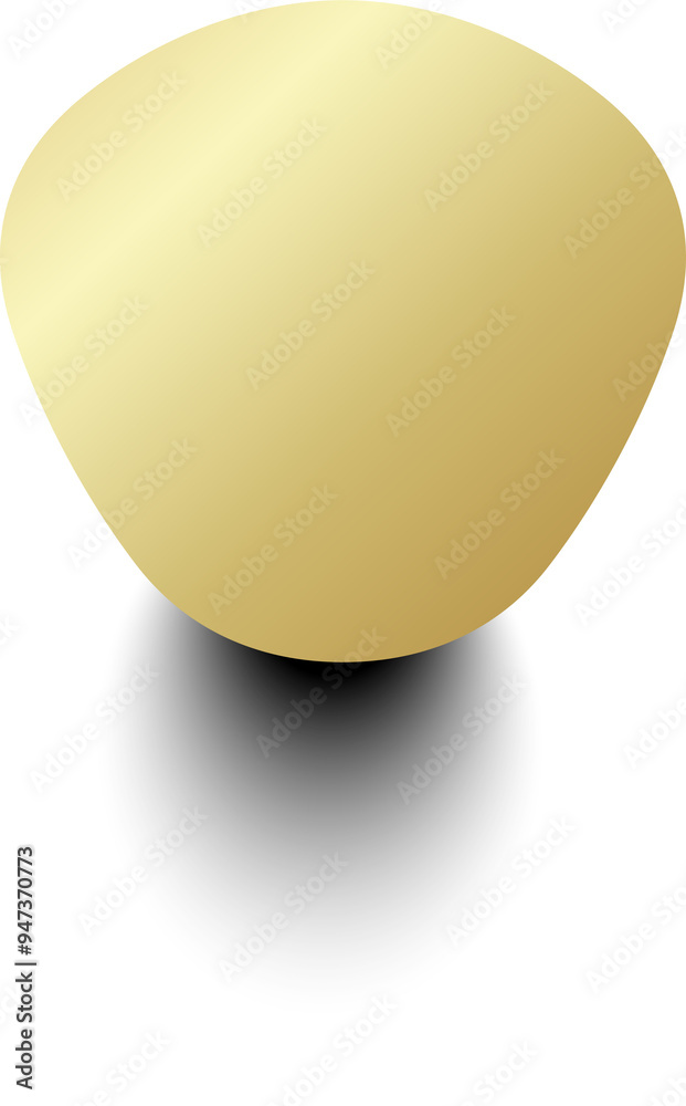 Gold paper circle and shadow. Element for design Gold paper circle and shadow. Element for design