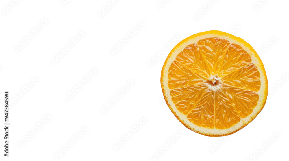 Fototapeta premium Orange slices isolated on white background