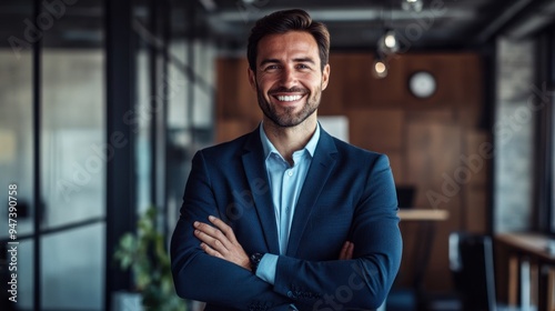 Confident Businessman Portrait