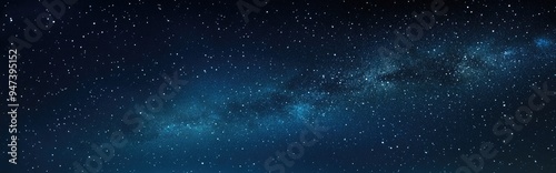 Dark Night Starry Sky Background in 3D Cartoon Rendering