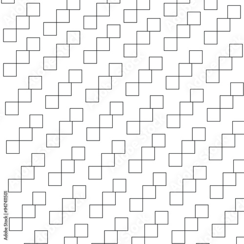 Seamless geometric patterns design illustration