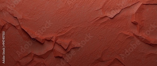 Close-up of Crumpled Red Tissue Paper
