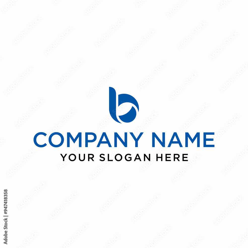 The original B logo is stylish and elegant in shape The original B logo is stylish and elegant in shape
