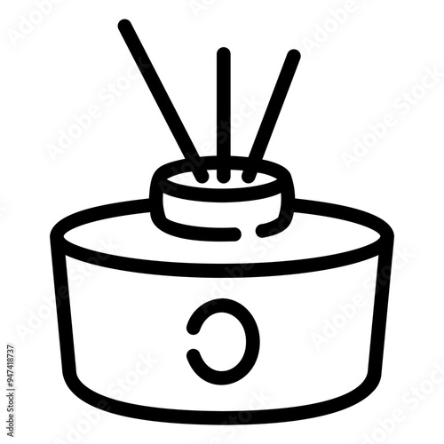 air freshener Line Icon