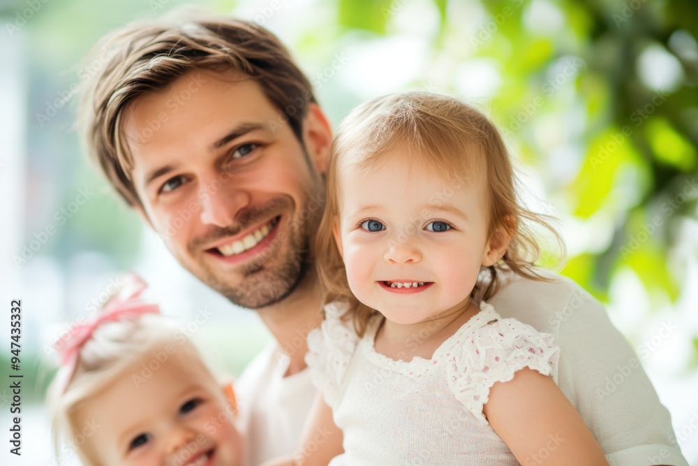 The family and their future home. AI generative. The family and their future home. AI generative.