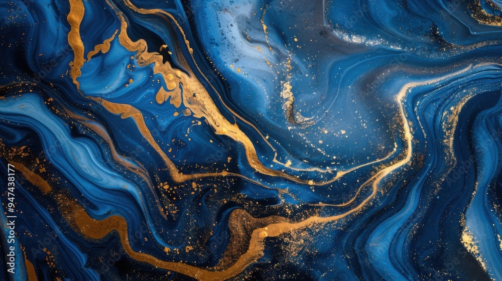 rich royal blue and gold marble masterpiece background rich royal blue and gold marble masterpiece background