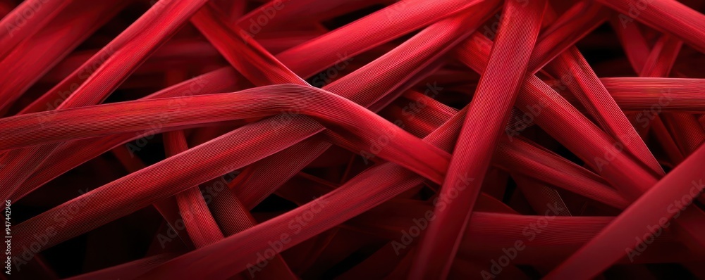 A complex web of red lines and charts, symbolizing a deep dive into the downtrend analysis of a bear market A complex web of red lines and charts, symbolizing a deep dive into the downtrend analysis of a bear market