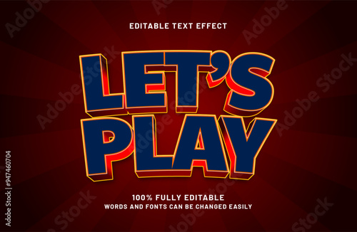 lets play editable text effect in happy and smart text style