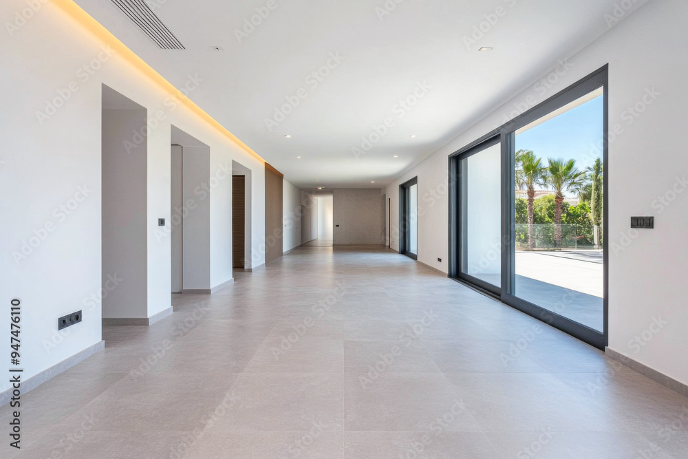 Mediterranean luxury property with stylish design in earthy tones. Luxury Real Estate concept image. Mediterranean luxury property with stylish design in earthy tones. Luxury Real Estate concept image.