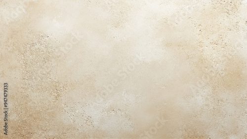 A brown wall adorned with a clock, adding a functional and decorative element to the room. Concrete abstract wide wall - ideal for kitchen decoration or background